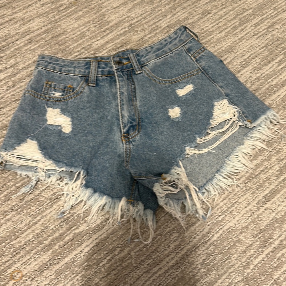 shein jean shorts.never worn